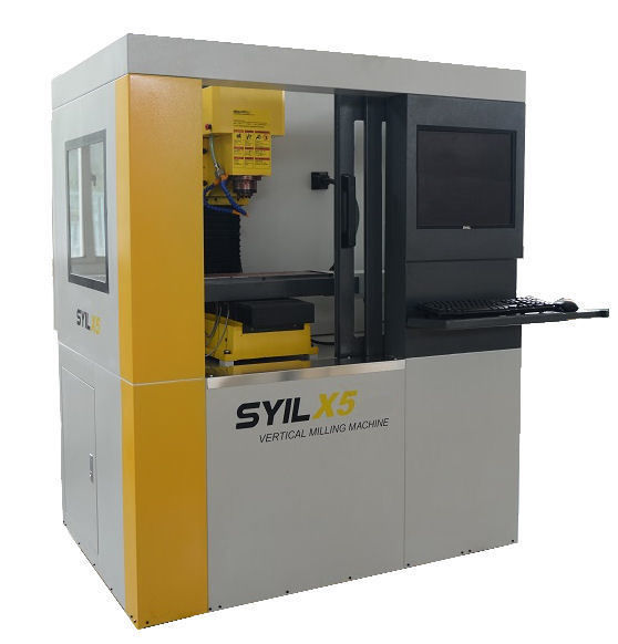 hydraulic press ama Integral NEW with X5plus CNC Machine Syil 4th 'Combo' Axis & Milling